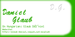 daniel glaub business card